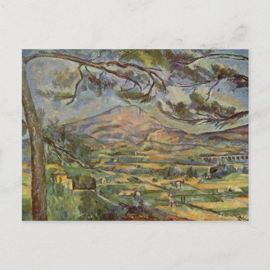 Carte Postale Mont Sainte-Victoire (Devant)
