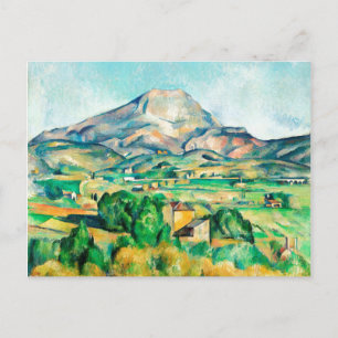 Carte Postale Mont Sainte-Victoire par Paul Cezanne