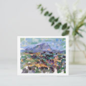 Carte Postale Mont Sainte-Victoire, Paul Cezanne (Debout devant)