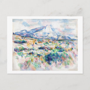 Carte Postale Mont Sainte-Victoire, Paul Cézanne