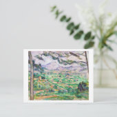 Carte Postale Mont Sainte-Victoire, Paul Cezanne, 1885-1887 (Debout devant)