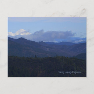 Carte Postale Mont Shasta au-dessus des nuages...