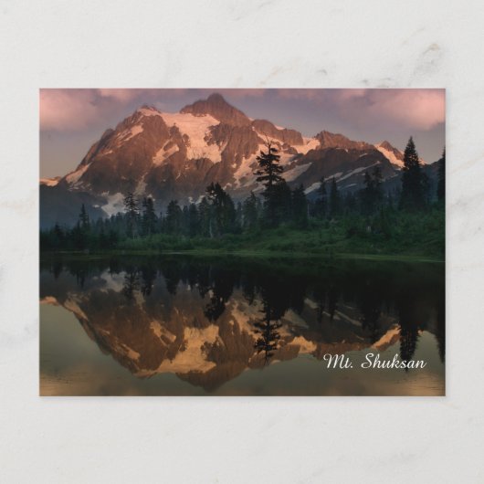 Carte postale Mont Shuksan (Devant)