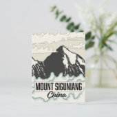 Carte Postale Mont Siguniang Chine (Debout devant)