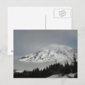 Carte Postale Mont Snowy Rainier (Devant / Derrière)