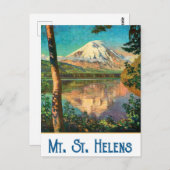 Carte Postale Mont St Helens, Washington  (Devant / Derrière)