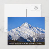 Carte Postale Mont Tantalus à BC Canada (Devant / Derrière)