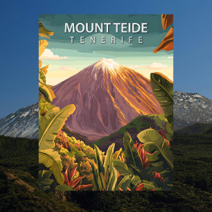 Carte Postale Mont Teide Tenerife Pic Volcanique Voyage