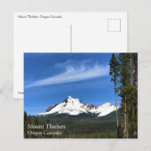 Carte Postale Mont Thielsen, Oregon (Devant / Derrière)