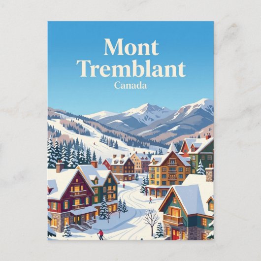 Carte Postale Mont Tremblant Canada (Devant)
