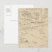 Carte Postale Mont Vernon, Sharon (Devant / Derrière)