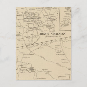 Carte Postale Mont Vernon, Sharon