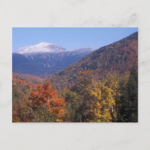 Carte Postale Mont Washington Snow Foliage