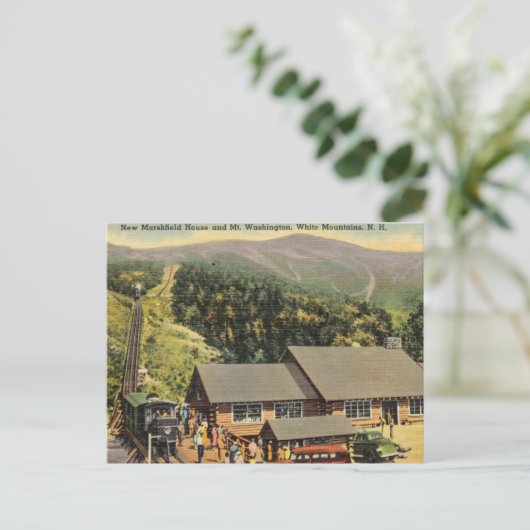 Carte Postale Mont Washington, White Mountains, New Hampshire (Debout devant)