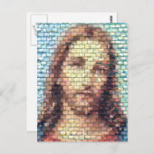 Carte Postale montage de Jésus (Devant / Derrière)