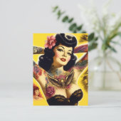 Carte Postale Montage vintage Glam (Debout devant)