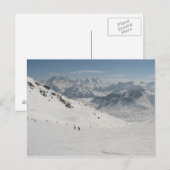 Carte Postale montagnard (Devant / Derrière)