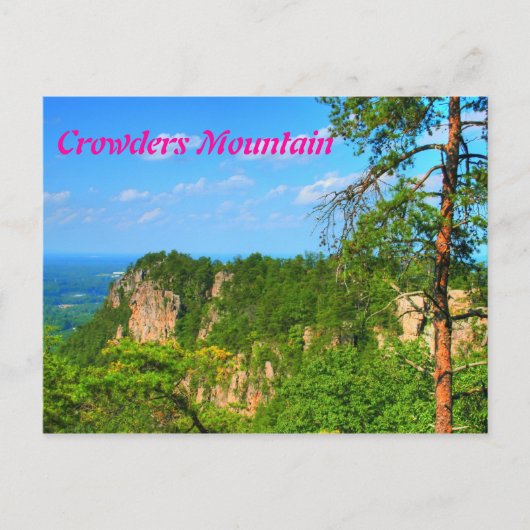 Carte Postale Montagne Crowers (Devant)