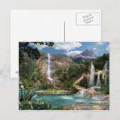 Carte Postale Montagne des chutes - Postkarte (Devant / Derrière)