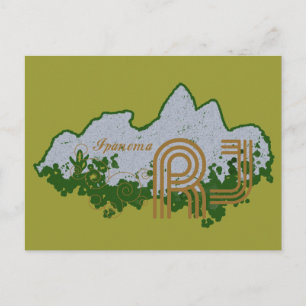 Carte Postale montagne Leblon "Dois Irmãos"