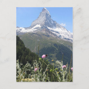 Carte Postale Montagne majestueuse du Matterhorn