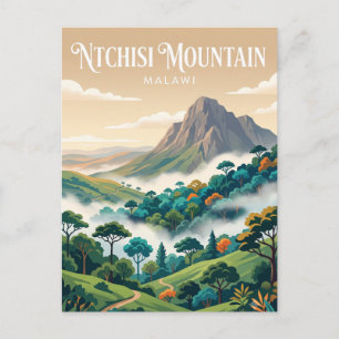 Carte Postale Montagne Ntchisi Malawi
