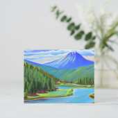 Carte Postale Montagne Oregon (Debout devant)