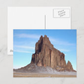 Carte Postale Montagne Shiprock, Nouveau-Mexique (Devant / Derrière)