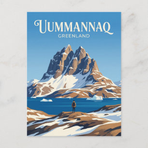 Carte Postale Montagne Uummannaq Groenland