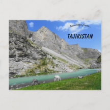 Montagnes au Tadjikistan