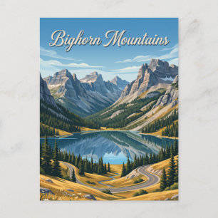 Carte Postale Montagnes Bighorn Wyoming