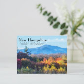 Carte Postale Montagnes blanches du New Hampshire (Debout devant)