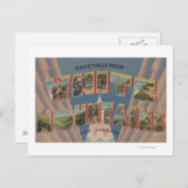 Carte Postale Montagnes blanches, New Hampshire 2 (Devant / Derrière)