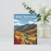 Carte Postale Montagnes Blanches USA (Debout devant)