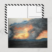 Carte Postale montagnes brûlantes (Devant / Derrière)