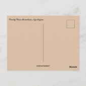 Carte Postale Montagnes Candy Cane Azerbaïdjan (Dos)