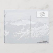 Carte Postale Montagnes dalmatiennes (Dos)