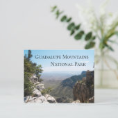 Carte Postale Montagnes de Guadalupe Vista (Debout devant)