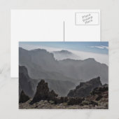 Carte Postale Montagnes de La Palma (Devant / Derrière)