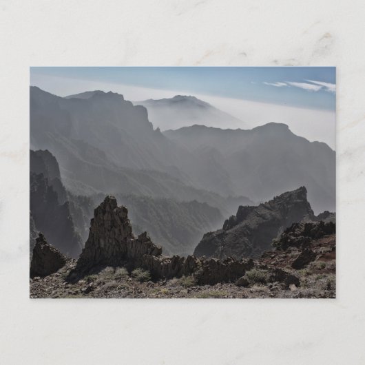 Carte Postale Montagnes de La Palma (Devant)