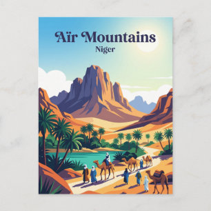 Carte Postale Montagnes de l'Aïr Niger