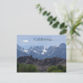 Carte Postale Montagnes de Lone Pine, Californie (Debout devant)