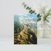 Carte Postale Montagnes de Nouvelle-Zélande (Debout devant)