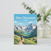 Carte Postale Montagnes de Tatra Pologne (Debout devant)
