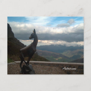 Carte Postale Montagnes des Asturies, Espagne