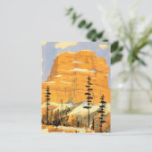 Carte Postale Montagnes du Montana (Debout devant)