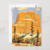 Carte Postale Montagnes du Montana (Devant / Derrière)