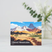 Carte Postale Montagnes du Tibesti Tchad (Debout devant)
