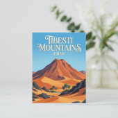 Carte Postale Montagnes du Tibesti Tchad (Debout devant)