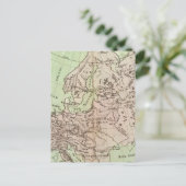 Carte Postale Montagnes et fleuves d'Europe (Debout devant)